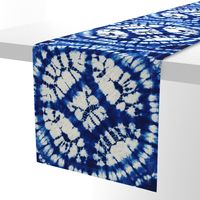 Shibori Indigo and Ivory Quilt Square - Design 8804707