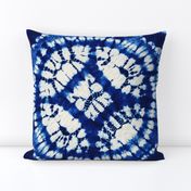 Shibori Indigo and Ivory Quilt Square - Design 8804707