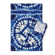 Shibori Indigo and Ivory Quilt Square - Design 8804707