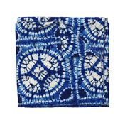 Shibori Indigo and Ivory Quilt Square - Design 8804707