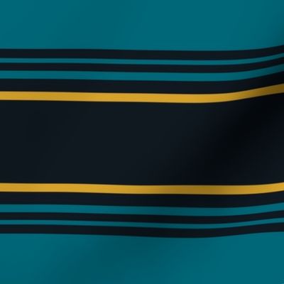 The Gold the Black and the Teal - Another Stripe
