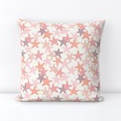 Starfish - pink and mauve - summer beach nautical - LAD19