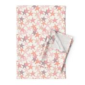 Starfish - pink and mauve - summer beach nautical - LAD19