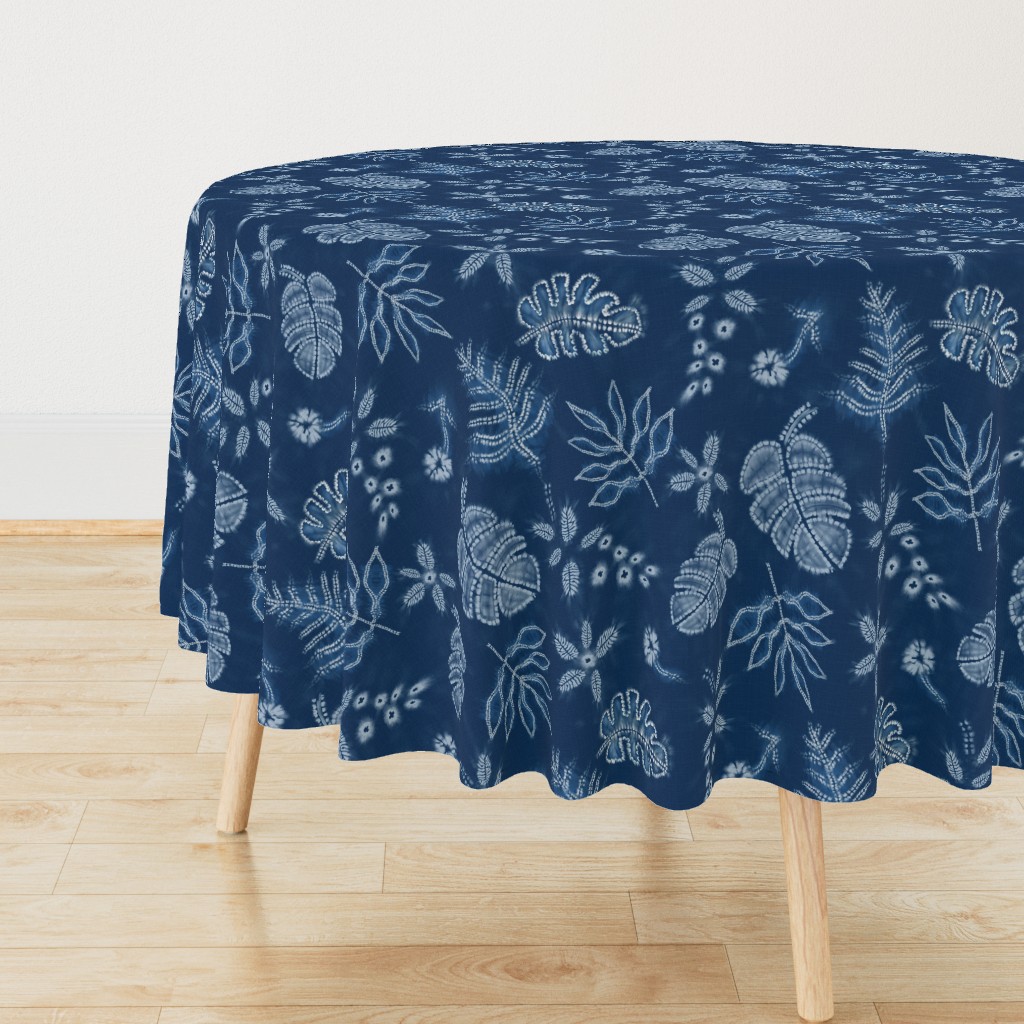 Indigo Shibori Jungle