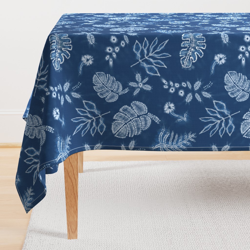 Indigo Shibori Jungle