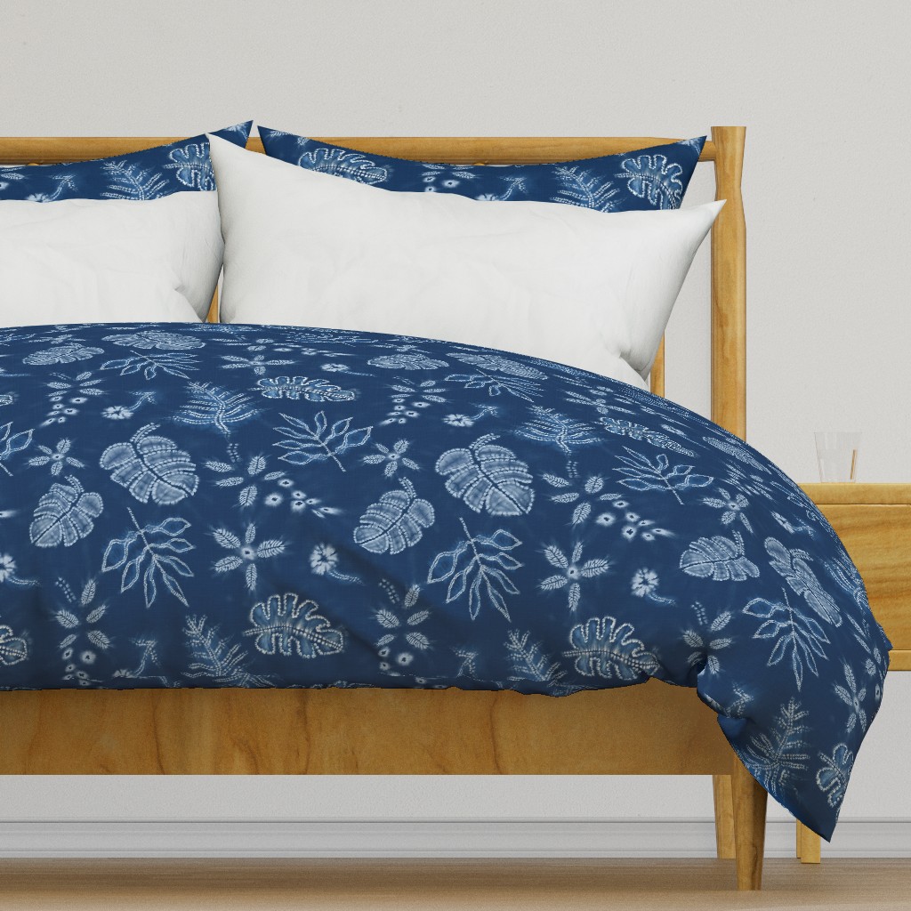 Indigo Shibori Jungle