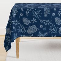 Indigo Shibori Jungle