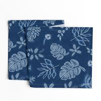 Indigo Shibori Jungle