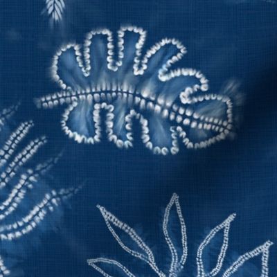 Indigo Shibori Jungle