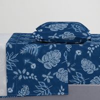 Indigo Shibori Jungle