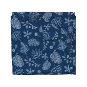 Indigo Shibori Jungle