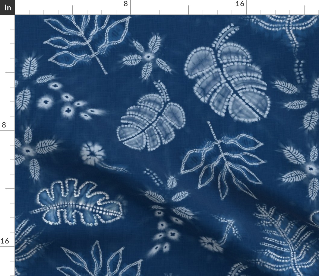 Indigo Shibori Jungle