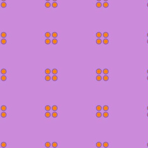 Square Dot-Lavender