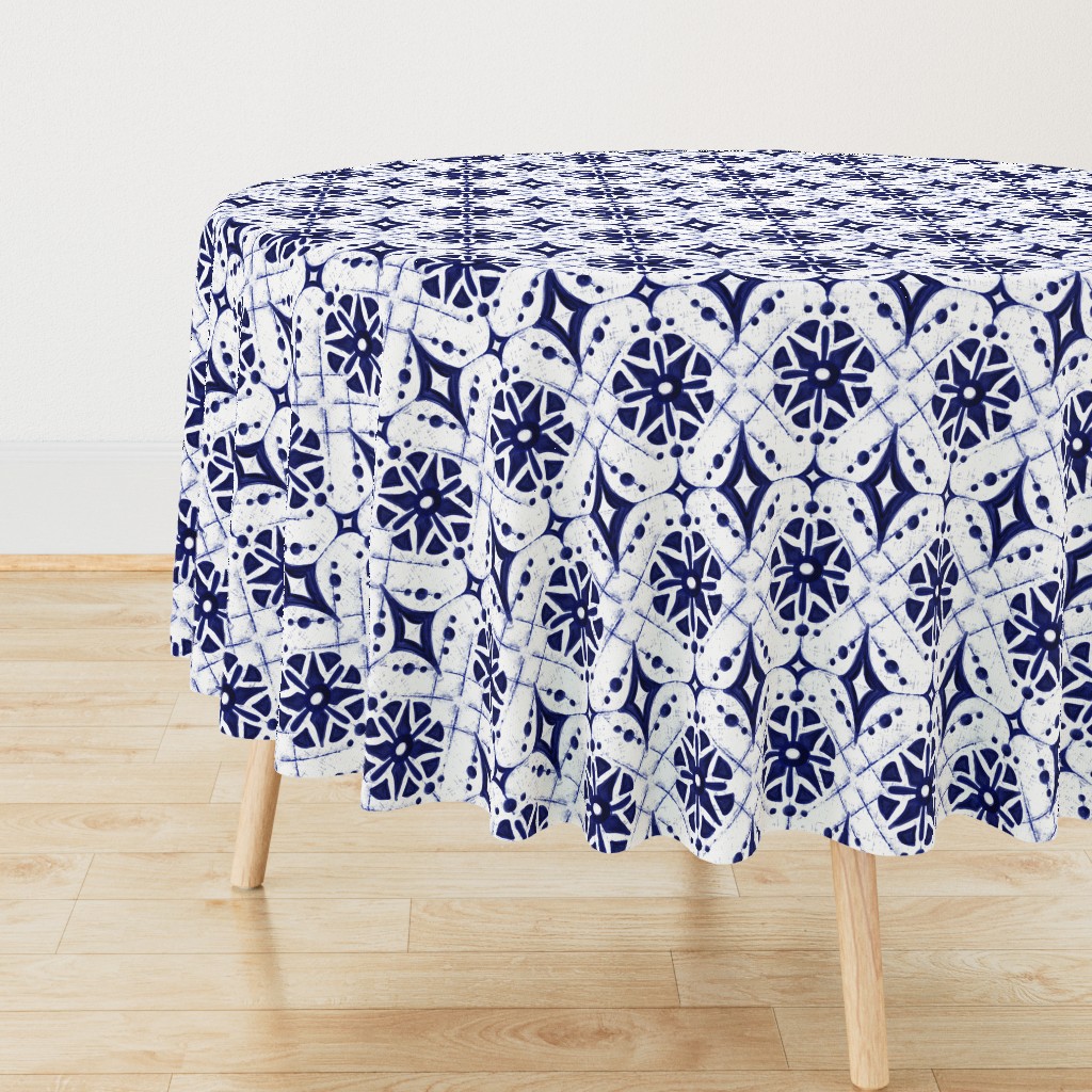 Athene Shibori Geometric - Large Scale