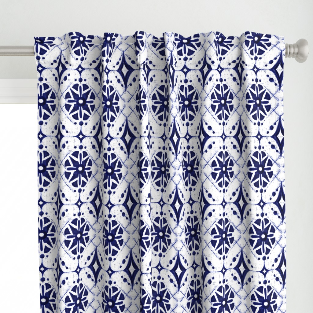 Athene Shibori Geometric - Large Scale