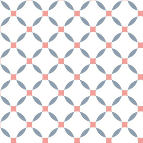 basic curved lattice blue pink