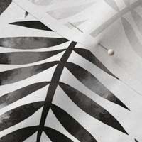 Monochrome Palm - White