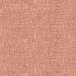 Linen look texture printed Peach color