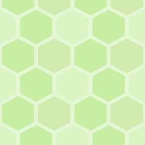 Light Mixed Greens Honeycomb