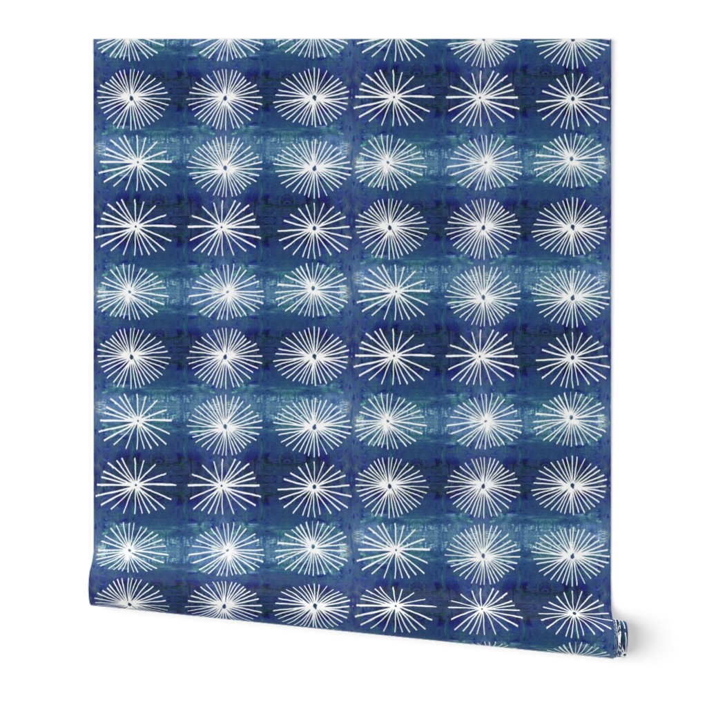 Shibori Sunbursts