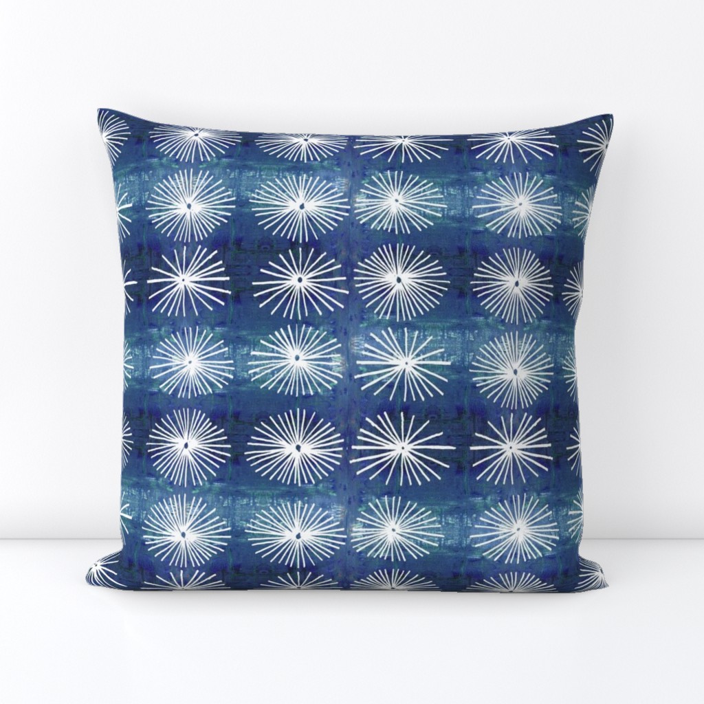 Shibori Sunbursts