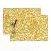 abstract brushstroke texture white on mustard