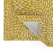 abstract brushstroke texture white on mustard