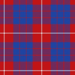 Hamilton red tartan, 4", 1842 Vestiarium Scoticum