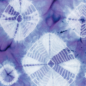 shibori spiderwebs