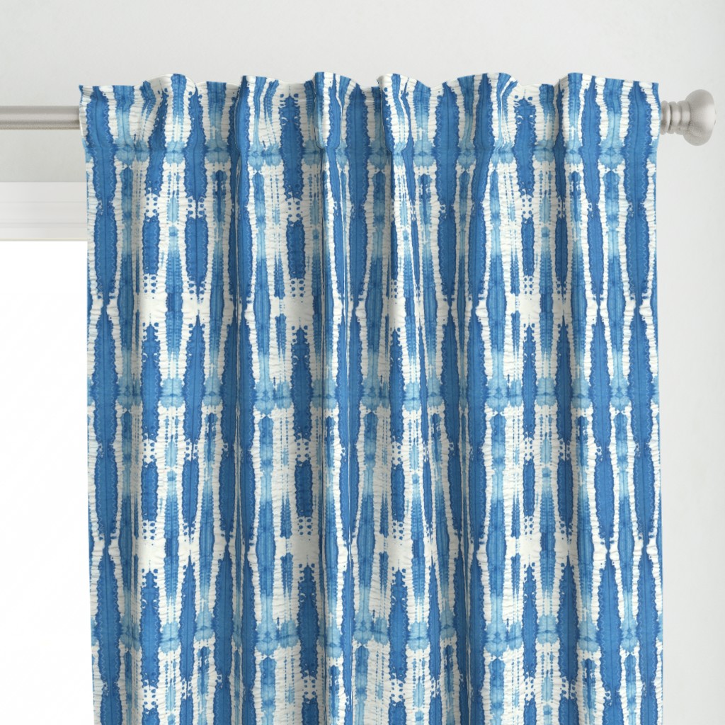 Shibori with seam stitches