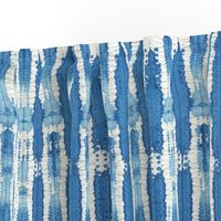 Shibori with seam stitches