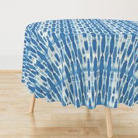 Shibori with seam stitches