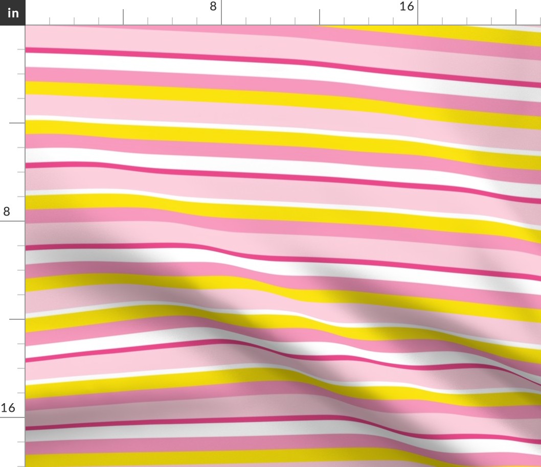 Pink Lemonade Stripes 