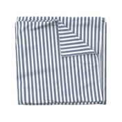 Denim Stripes . 501 Washed Chambray White