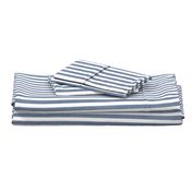 Denim Stripes . 501 Washed Chambray White