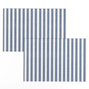 Denim Stripes . 501 Washed Chambray White