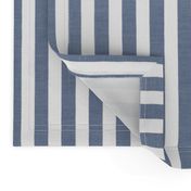 Denim Stripes . 501 Washed Chambray White