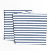 Denim Stripes . 501 Washed Chambray White