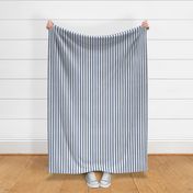 Denim Stripes . 501 Washed Chambray White