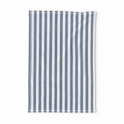 Denim Stripes . 501 Washed Chambray White