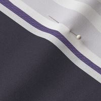 Purple Triple Ticking Stripe
