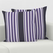 Purple Triple Ticking Stripe