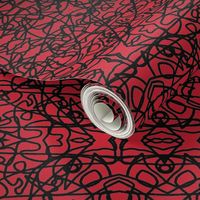 Random rope black on red by Su_G_©SuSchaefer