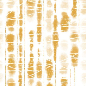 Shibori Marigold Stripes by Angel Gerardo