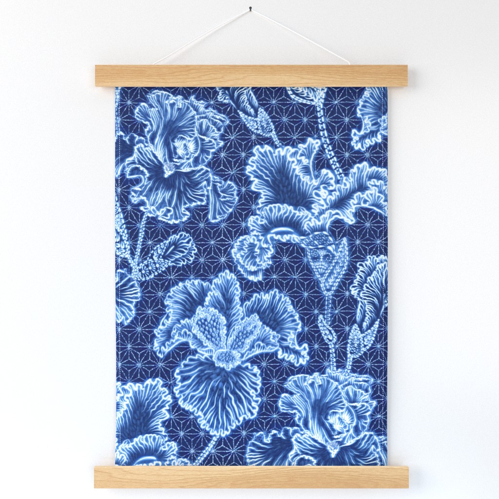 Iris Shibori 24"