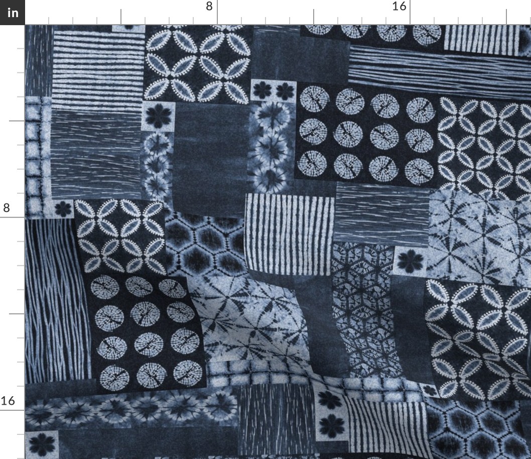 Shibori Summer Quilt