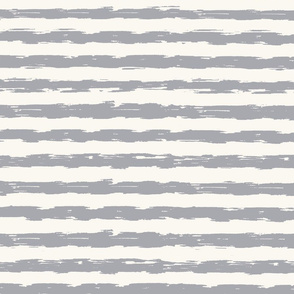 sketchy stripes - grey and white