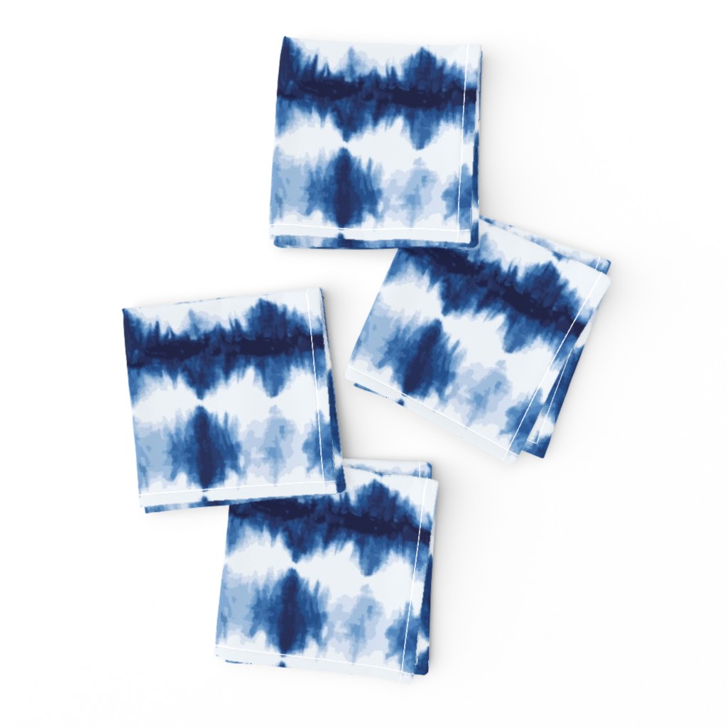 indigo shibori stripe