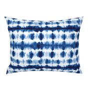 indigo shibori stripe