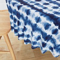 indigo shibori stripe